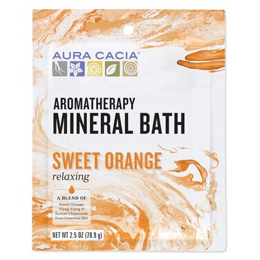 Aura Cacia Sweet Orange Mineral Bath 2.5 oz.