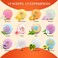 Bath Bombs Salt Balls,12 PCS Gift Set,Vanilla Menthol Rose Extract Essential Oils,Moisturizing Dry Skin,Fizzy Spa,Relaxing,Bubble Bath Bomb Gifts Idea for Men Women