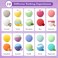 20PCS Bath Bombs for Women Presents Set Natural Wonderful Fizz Effect Bath Bomb with Shea Butter &amp; Essential Oils, Bubble Bath Amazing Presents for Her/Him, Wife, Girlfriend, Mother