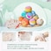 Bath Bombs Gift Set, 12pcs Handmade Bath Fizzies with Natural Sea Salt Cocoa &amp; Shea Butter, Perfect for Bubble Bath Spa, Moisturizing Dry Skin, Stress Relief, Best Gift for Women, Men