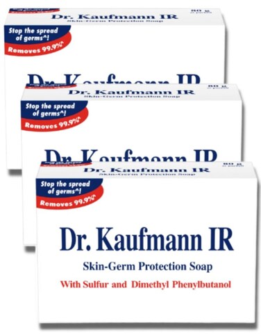 Dr. Kaufmann IR Skin Germ Protection Soap 80g (Pack of 3)