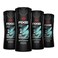 AXE Body Wash Apollo 4 Count for Long Lasting Freshness Sage &amp; Cedarwood Men's Body Wash with Odor-Busting Prebiotics 16 oz
