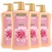 Caress Body Wash for Women with Pump, Daily Silk White Peach &amp; Orange Blossom, Shower Gel Body Wash Moisturizing for Noticeably Silky, Soft Skin, 30 fl oz, 4 Pack