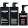 Blackwood For Men Pure Moisture Body Wash (17 oz), Active Man Daily Shampoo (17 oz), and X-Punge Foaming Face Wash (4.55 oz) Bundle for Men