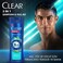 Clear Men 3 in 1 Shampoo &amp; Shower Gel Refreshing Menthol Complete Care -350 ML-11.8 Fl Oz