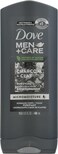 DOVE MEN + CARE Purifying Charcoal + Clay Body and Face Wash with 24-Hour Nourishing Micromoisture Technology Body Wash for Men, 13.5 oz (Pack of 2)