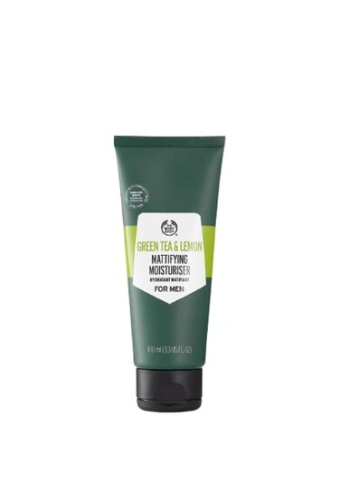 The Body Sho.p Green Tea and Lemon Mattifying Moisturiser For Men, 100 ml/ 3.3 Fl. Oz.