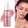 Body Shimmer Oil, Waterproof Long Lasting Moisturizing Bronze Body Luminizer Glow For Face &amp; Body, Liquid Illuminator Body Highlighter (Rose gold, 50ml)