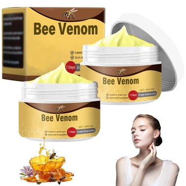 2 Pcs Bee Venom Comprehensive Cream, Professional Bee Venom Cream, Natural Bee Venom Cream, Bee Venom Skin Care Cream for All Skin Types