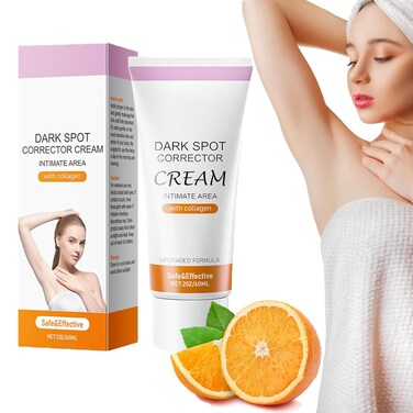 Dark Spot Corrector Cream: Dark Spots Remover Cream for Body, Underarm, Inner Thighs, Bikini Area, Elbows, Intimate Parts - 2 Fl Oz (1 PCS)