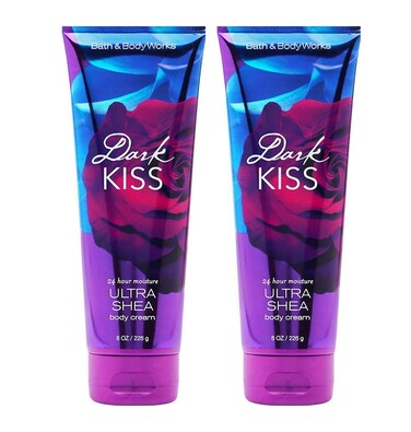 Bath &amp; Body Works Ultimate Hydration Body Cream For Women 8 Fl Oz 2- Pack (8 Ounce (Pack of 2), Dark Kiss)