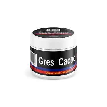 REAL FAMA Gres Cacao Oil 2oz, Organic Haitian Cacao oil bottle ideal for All Skin Types
