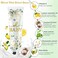 48 Sets Baby Shower Hand Cream Bulk Baby Shower Favors Bridal Thank You Hand Cream for Guests Travel Size Lotion with Organza Bags (Sage Greenery)