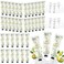 48 Sets Baby Shower Hand Cream Bulk Baby Shower Favors Bridal Thank You Hand Cream for Guests Travel Size Lotion with Organza Bags (Sage Greenery)