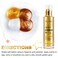 Body Shimmer Oil 100ml, Moisturizing Long Lasting Body Luminizer Face Brighten, Waterproof Liquid Illuminator Body Glitter Oil, Shimmer Glow Highlighter Summer Glowing Taning Makeup (#02 Gold)