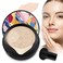 Indicativet Mushroom Head Air Cushion Cc Cream, Air Cushion Cc Cream Mushroom Head Foundation, BB Cream Face Make Up, Long Lasting Matte Moisturizing Concealer, New Packaging (Ivory White, 1pcs)