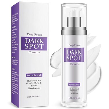 Dark Spot Remover for Face and Body, Dark Spot Corrector Cream, Skin Brown Spot Remover, Age Spot Remover with Retinol for Rapid Tone Repair Sun Spot Brown Spots Age Spots Freckles 1.7 Oz (Pack of 1)