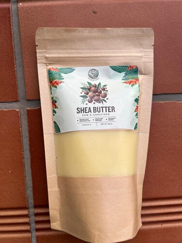 by Gemellare Group 100% Pure Shea Butter - Raw &amp; Unrefined, Organic, Food Grade, Cruelty-Free, Eco-Friendly, 250g