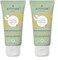 Attitude Deep Moisturizing Body Cream, Plant and Mineral-Based Ingredients, Vegan and Cruelty-free Personal Care Products for Sensitive Skin, Unscented, 2.5 Fl Oz (Pack of 2)