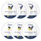 Dove Rich Nourishment Body Cream 6-Pack &ndash; 48H Moisturizing Cream for Extremely Dry Skin, Travel-Size, 1.69 Fl Oz Ea