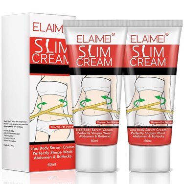Hot Cream, 2 pack Slimming Cream-Body Fat Burning Cream for Belly, Waist, &amp; Buttocks, Perfect for Cellulite,Tightening and Slimming