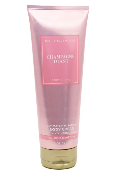 Bath &amp; Body Works Champagne Toast Ultimate Hydration Body Cream Gift Set For Women, 8 Fl Oz (Champange Toast)