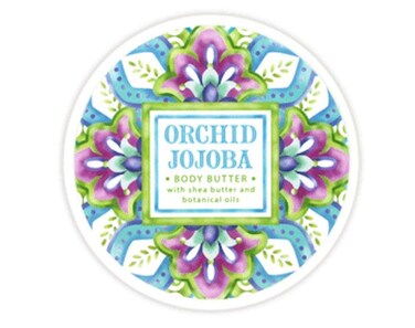 Greenwich Bay Botanic Body Butter Orchid Jojoba 8oz Tub