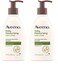 Aveeno Daily Moisturizing Body Lotion with Soothing Prebiotic Oat, Gentle Lotion Nourishes Dry Skin With Moisture, Paraben-, Dye- &amp; Fragrance-Free, Non-Greasy &amp; Non-Comedogenic, 12 fl. Oz (Pack of 2)
