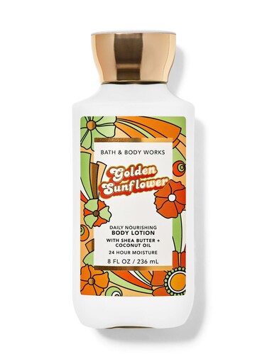 Bath &amp; Body Works Golden Sunflower Body and Hand Lotion Pack of, 8oz (Golden Sunflower)
