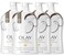 Olay Ultra Moisture Body Wash for Women, Coconut Oil Scent, 33 fl oz (Pack of 4)