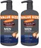 Palmer's Cocoa Butter Formula Men's 3-in-1 Fast Absorbing Face &amp; Body Lotion, 33.8 oz. (Pack of 2)