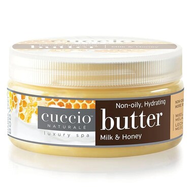 Cuccio Hand, Body &amp; Foot Lotion &ndash; Milk &amp; Honey Butter Blend &ndash; Ultra-Hydrating, Non-Greasy Moisturizer for Silky Smooth Skin &ndash; 8 oz