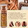 Body Shimmer Oil Liquid Illuminator Body Highlighter Waterproof Long Lasting Moisturizing Bronze Body Luminizer Glow For Face Body (Glistening Bronze, Body Oil)