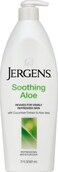 Jergens Soothing Aloe Refreshing Body Lotion, Aloe Vera Body and Hand Moisturizer, 21 Fl Oz, Illuminating Hydralucence Blend, with Cucumber Extract, Dermatologist Tested (Pack of 2)
