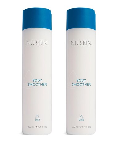 Nu Skin Body Smoother   Luxurious Moisture-Locking Body Lotion with Aloe Vera, Algae Extract, Vitamins A and E for Optimal Skin Nourishment and Hydration   Quick-Absorbing Formula   8.4 Fl Oz   2 Pack