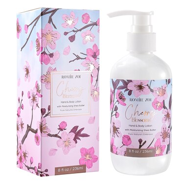 Daily Hand &amp; Body Lotion with Moisturizing Shea Butter - Cherry Blossom - 236 ML / 8 FL OZ
