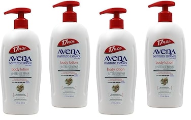 Avena Instituto Espa&ntilde;ol Intense Repair Protection, Body Lotion for Sensitive Skin, Soothes The Skin, Intense Emollient, Soft and Glowing Skin, Dry Skin, 17 Fl Oz Each, 2- Pack, Bottles (Pack of 2)
