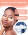 Under Eye Patches Silicone - 2 Pairs Reusable Eye Patches, Eye Wrinkle Patches, Reusable Under Eye Mask, Plump Fine Lines &amp; Wrinkles, with Metal Eye Cream Applicator, Tin Case, Cream Color