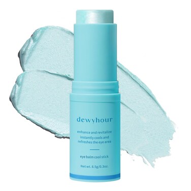 Eye Balm for Dark Circles: Cooling Eye Cream Under Eye Treatment, Cool Eye Stick Reduce Wrinkle &amp; Puffiness, Hydrating Balm for Eye Bags Skin Care