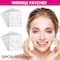 evpct 192Pcs Face Facial Medical Wrinkle Tapes Wrinkle Patches for Face Wrinkles Overnight, Smile Line Patches Face lifting tapes, Face oil Tape Smoothing Silicone face Forehead Wrinkle Patches