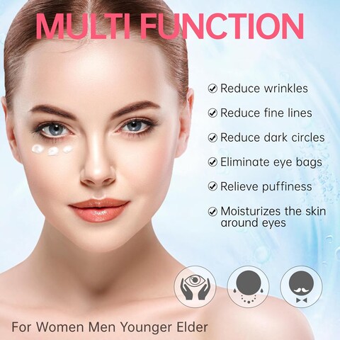 Eye Cream for Puffiness eye serum retinol eye cream Dark Circles Wrinkle Bags Under Eyes,Eye Repair Cream Anti Aging Moisturizer,retinol,vitamin c,Eye Care Cream Suit Women Men Eye Firm Smooth 0.7 OZ