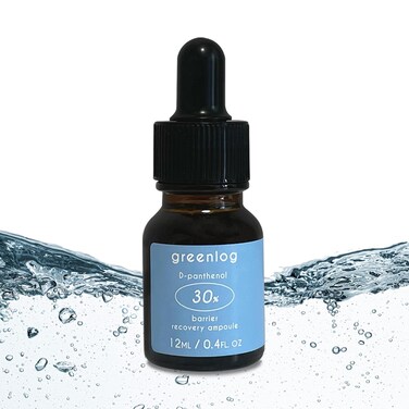 D-Panthenol Ampoule with 30,000ppm Dex-Panthenol, For Acne-prone/Sensitive/Oily/Dry skin, No irritation, Non sticky, Minimize breakouts, Korean skincare (0.4 fl.oz.)