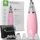Microderm GLO GEM Diamond Microdermabrasion and Suction Tool - Blackhead Remover Pore Vacuum Advanced Facial Treatment Machine - Anti Aging Wrinkle Care for Collagen Production &amp; Acne Scars (Pink)
