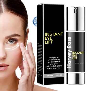 Harvey Ross Instant Lift Eye Cream, Harvey Ross effective Instant Eye Lift, Multi Action Firming Under Eye Cream, Under Eye Cream for Puffy Eye Bags Fine Lines, Specializes in Lifting The Eye Area