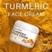 Turmeric Face Cream, Anti-Aging Cream Face Repair Cream, Turmeric Facial Moisturizer for Dark Spots, Wrinkles, Moisturizing, Skin Repairing Turmeric Cream for Dull and Dry Skin 1.76 OZ