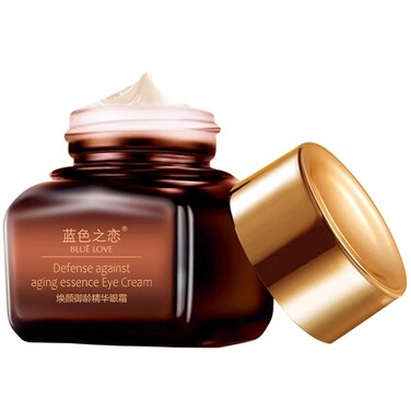 BLUE LOVE Anti-Aging Eye Cream &ndash; Reduces Dark Circles &amp; Puffiness, Moisturizing Under-Eye Bags &amp; Fast-Absorbing Wrinkle Treatment for Men &amp; Women, 0.7oz