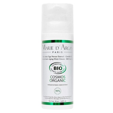 MARIE D'ARGAN Eternal Anti-Aging Elixir Day Cream 50 ml Organic, Vegan, Anti-wrinkle, Moisturizes, Regenerates, Dry skin, Mature skin