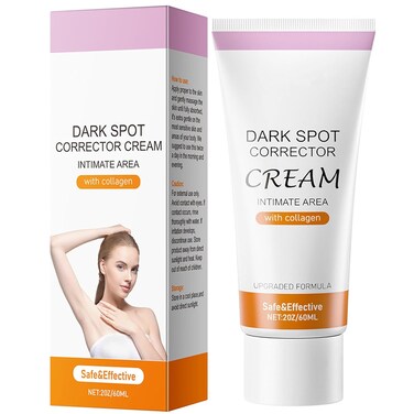 Skin Whitening Cream,Underarm Whitening Freckle Cream,Dark Sopt Corrector for Face and Body,Skin Lightening for Intimate Areas,Armpit and Bleaching,2oz