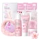 Skincare Set Sakura Skincare Gifts For Teen Girls, 11 Pack Skin Care Coreano Kit - Hair Tie, Mask, Makeup Remover, Cleanser, Cream, Brush, Mud Mask, Sleep Mask, Teen Face Care Kit Girls Beauty Set
