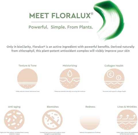 BioClarity 3-Step Ultra Calming Routine for Redness-Prone Skin   100% Vegan   Gentle Clean and Hydrate Face   Contains Cucuber, Green Tea, Chamomile, Floralux, Vitamin B3, Lentil, Argan, Olive